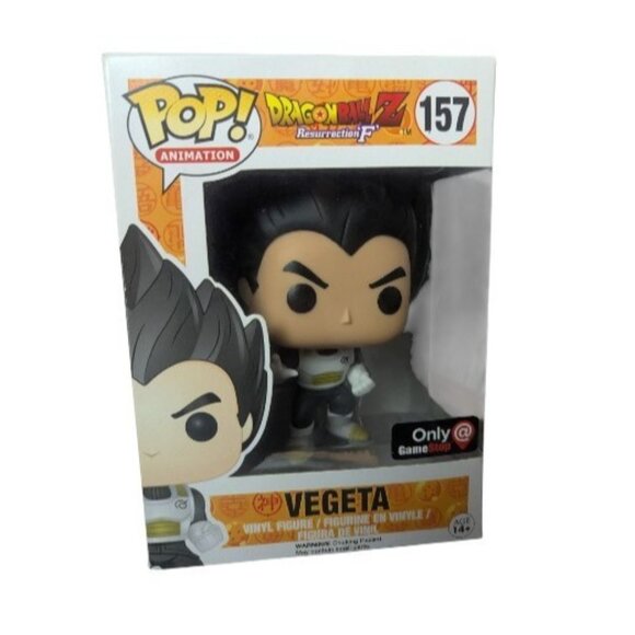 Funko Pop! Dragon Ball Z #157 Vegeta Black Hair GameStop Exclusive NEW - Picture 1 of 6